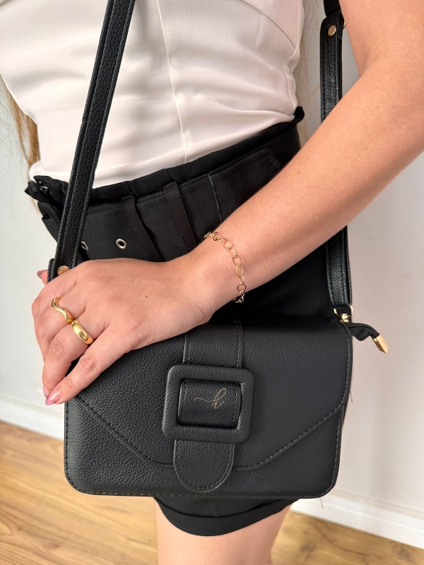 BOLSA PRETA FIVELA